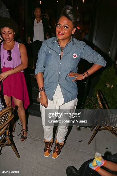 Marsha Ambrosius attends Marsha Ambrosius Press Day at Lenox Sapphire on July 17, 2014 in New York City.