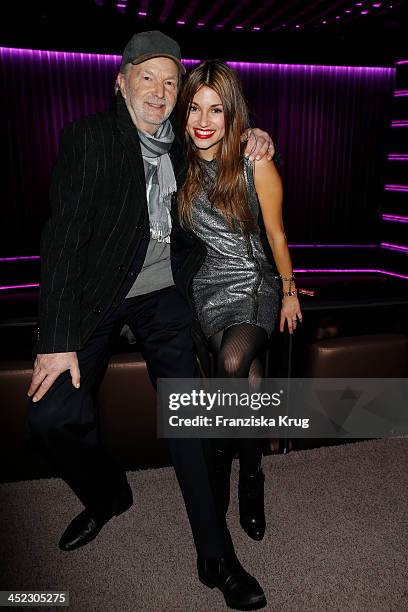 Michael Gwisdek and Anna Julia Kapfelsperger attend and the Zoo Palast Reopening at Zoo Palast on November 27, 2013 in Berlin, Germany.