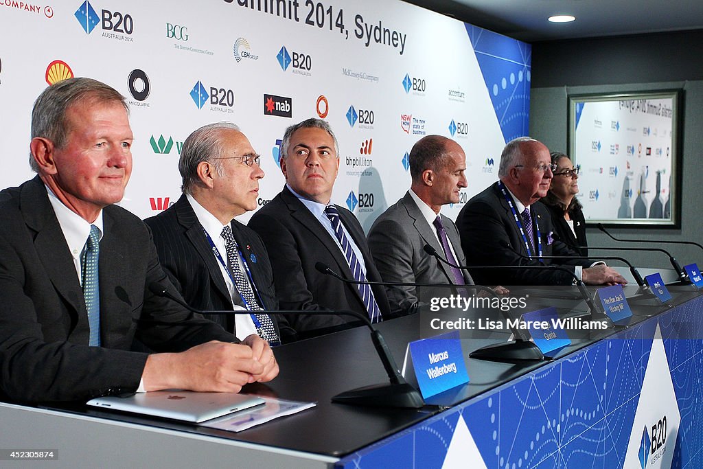 Business Leaders Gather For B20 Summit In Sydney