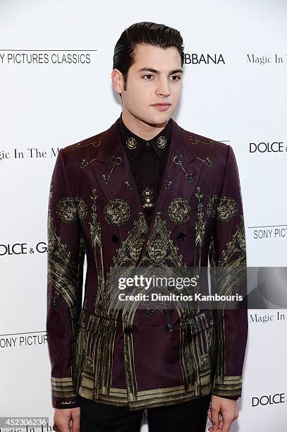 Peter Brant, Jr. Attends the "Magic In The Moonlight" premiere at the Paris Theater on July 17, 2014 in New York City.