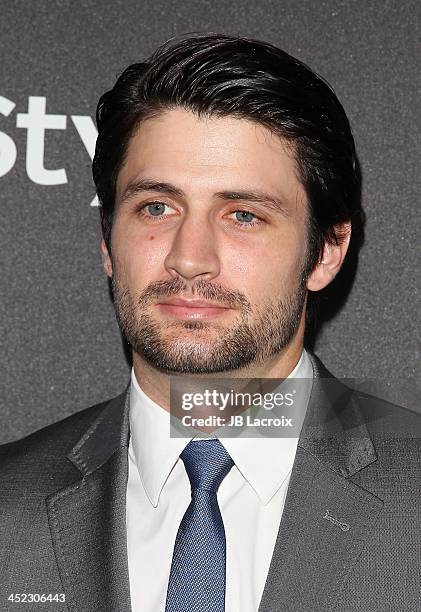 James Lafferty attends The Hollywood Foreign Press Association And InStyle 2014 Miss Golden Globe Announcement/Celebration at Fig & Olive Melrose...