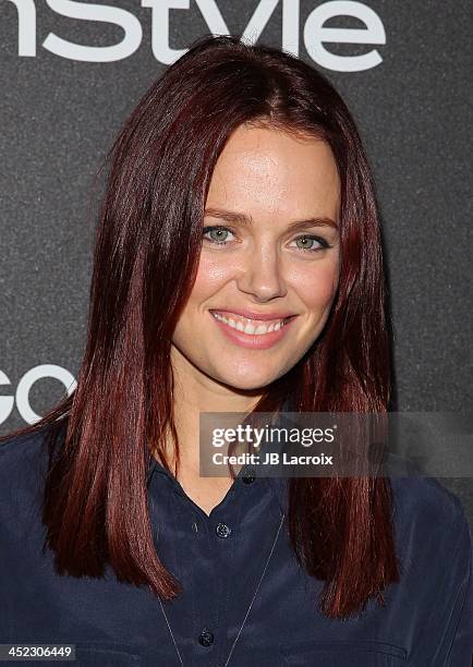 Katia Winter attends The Hollywood Foreign Press Association And InStyle 2014 Miss Golden Globe Announcement/Celebration at Fig & Olive Melrose Place...