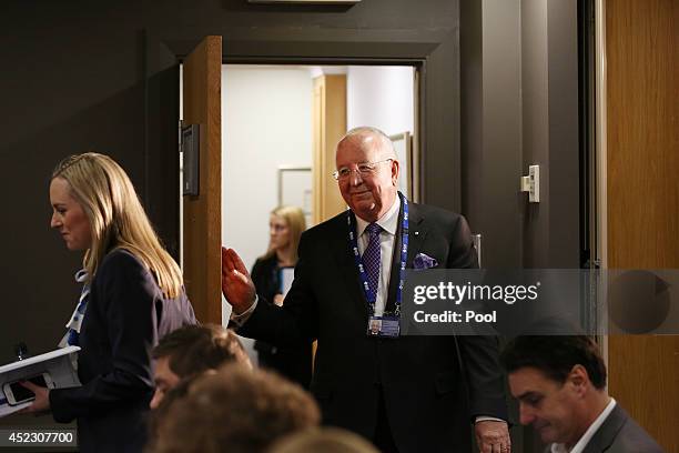 Rio Tinto CEO Sam Walsh at the B20 Australia Summit on July 18, 2014 in Sydney, Australia. Over 350 business leaders have gathered in Sydney for the...