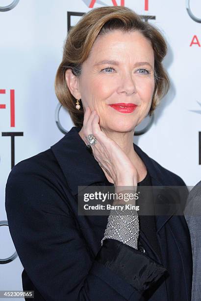 Actress Annette Bening attends the AFI FEST 2013 Spotlight event on November 12, 2013 at the Egyptian Theatre in Hollywood, California.