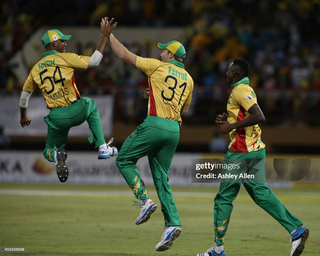Guyana Amazon Warriors v The Red Steel - CPL 2014
