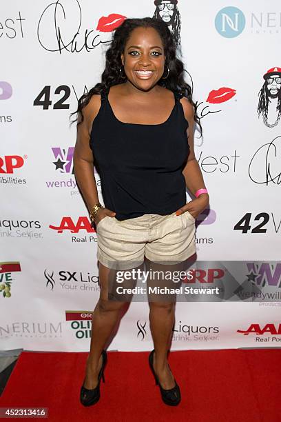 Personality Sherri Shepherd attends Wendy Williams' 50th Birthday Party at 42West on July 17, 2014 in New York City.