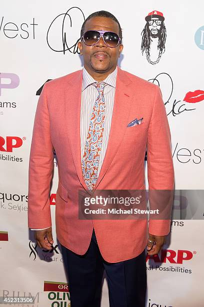 Richard Pryor Jr. Attends Wendy Williams' 50th Birthday Party at 42West on July 17, 2014 in New York City.