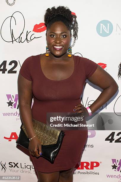 Actress Danielle Brooks attends Wendy Williams' 50th Birthday Party at 42West on July 17, 2014 in New York City.