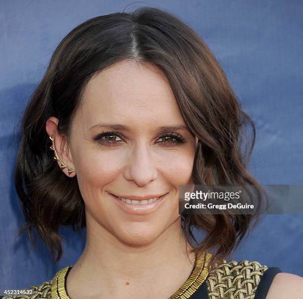 Actress Jennifer Love Hewitt arrives at the 2014 Television Critics Association Summer Press Tour - CBS, CW And Showtime Party at Pacific Design...