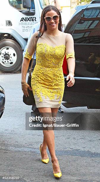 Paula Patton is seen on July 31, 2013 in New York City.