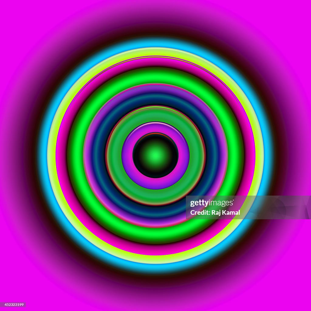Coloured Circles Creative Design