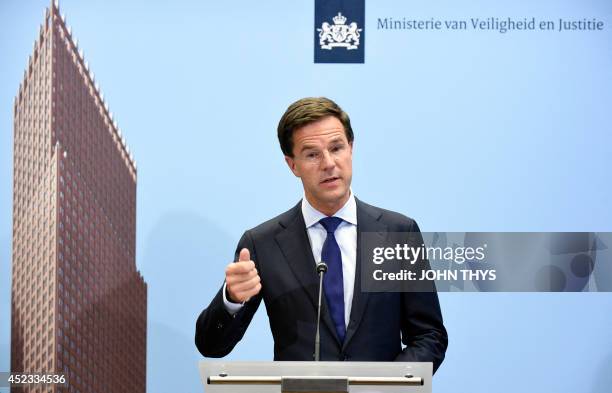 Mark Rutte Press Conference 116 Ministry Of Safety And Justice Stock Photos, High-Res Pictures, and ...
