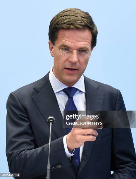 Mark Rutte Press Conference 116 Ministry Of Safety And Justice Stock Photos, High-Res Pictures, and ...