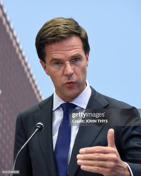 Mark Rutte Press Conference 116 Ministry Of Safety And Justice Stock Photos, High-Res Pictures, and ...
