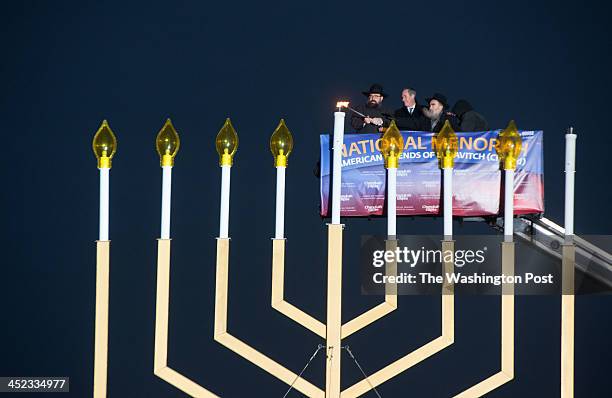 From left to right, Rabbi Levi Shemtov, Executive Vice President, American Friends of Lubavitch, Hon. Michael Froman, United States Trade...