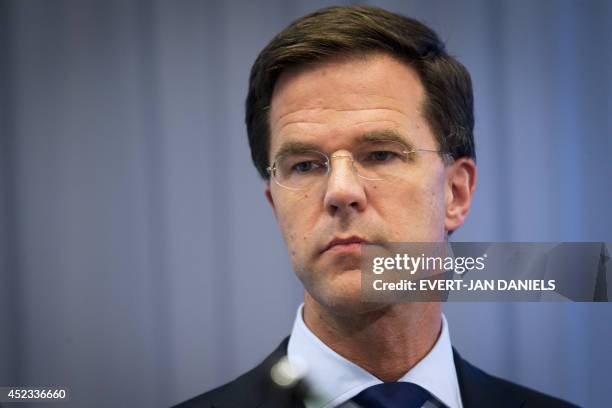 Mark Rutte Press Conference 99 Ministry Of Safety And Justice Stock Photos, High-Res Pictures, and ...