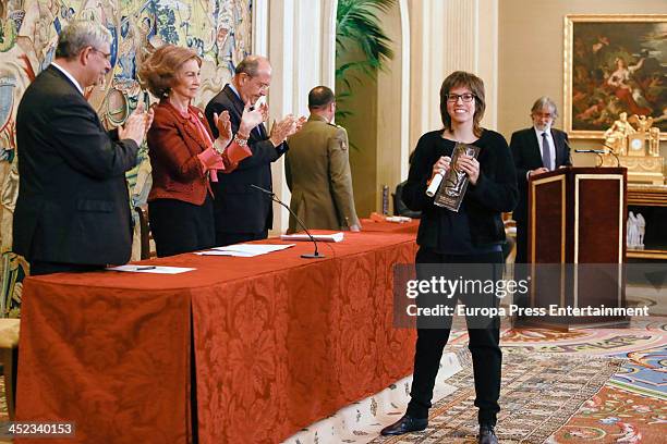 Queen Sofia of Spain attends 'Queen Sofia Against Drugs Awards' at Zarzuela Palace on November 27, 2013 in Madrid, Spain.