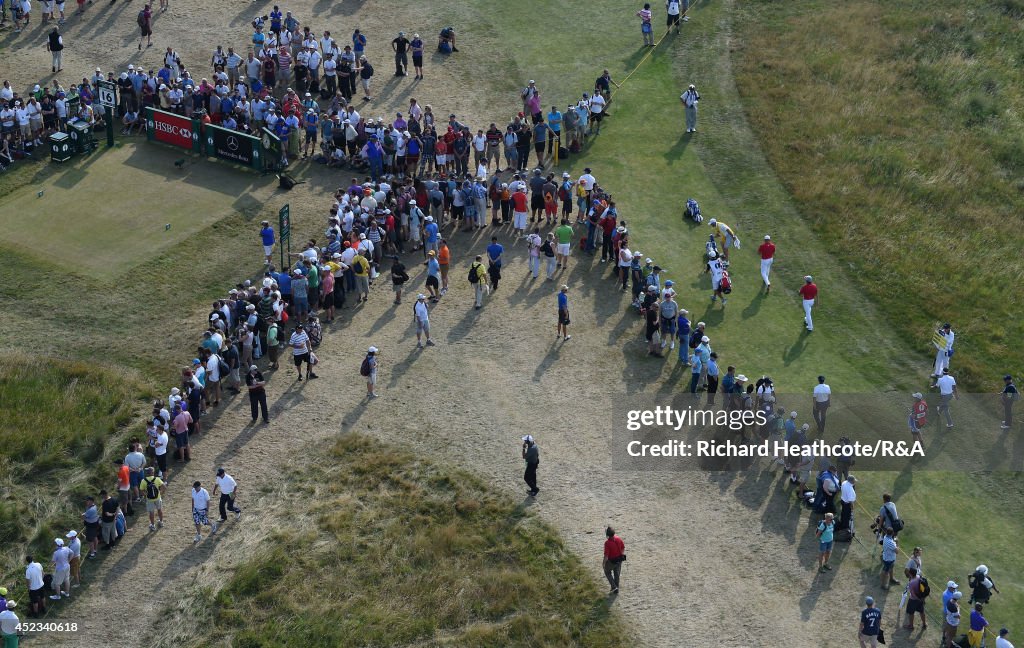 143rd Open Championship - Round Two