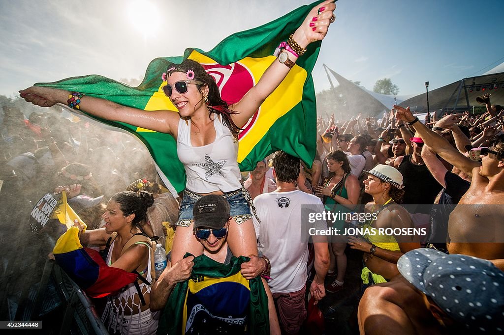 BELGIUM-MUSIC-TOMORROWLAND-FESTIVAL