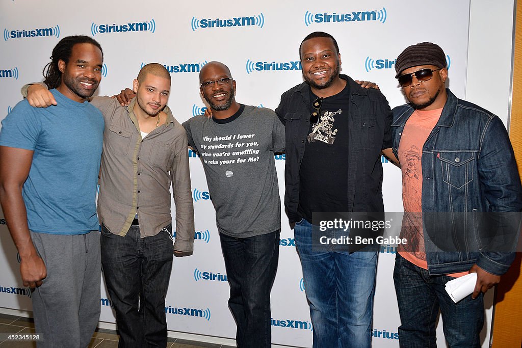 Celebrities Visit SiriusXM Studios - July 18, 2014