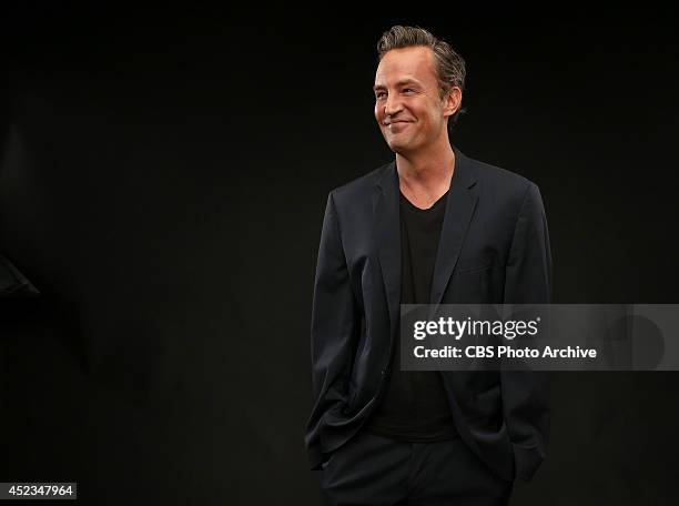 Odd Couple' actor Matthew Perry poses for a portrait during CBS' 2014 Summer TCA tour at The Beverly Hilton Hotel on July 17, 2014 in Beverly Hills,...