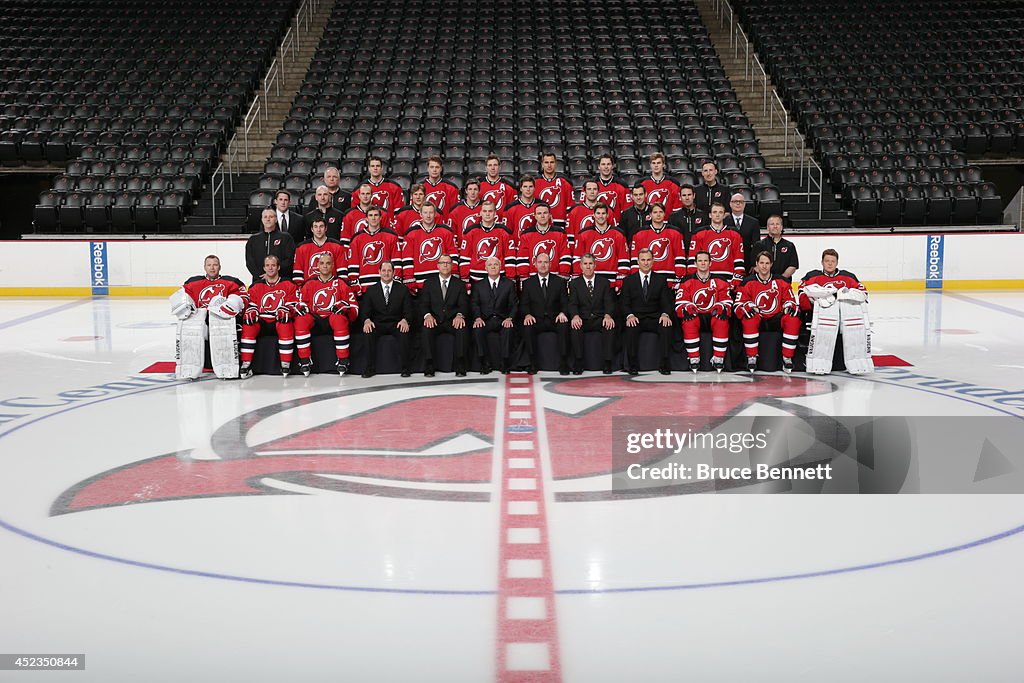 New Jersey Devils Team Shot