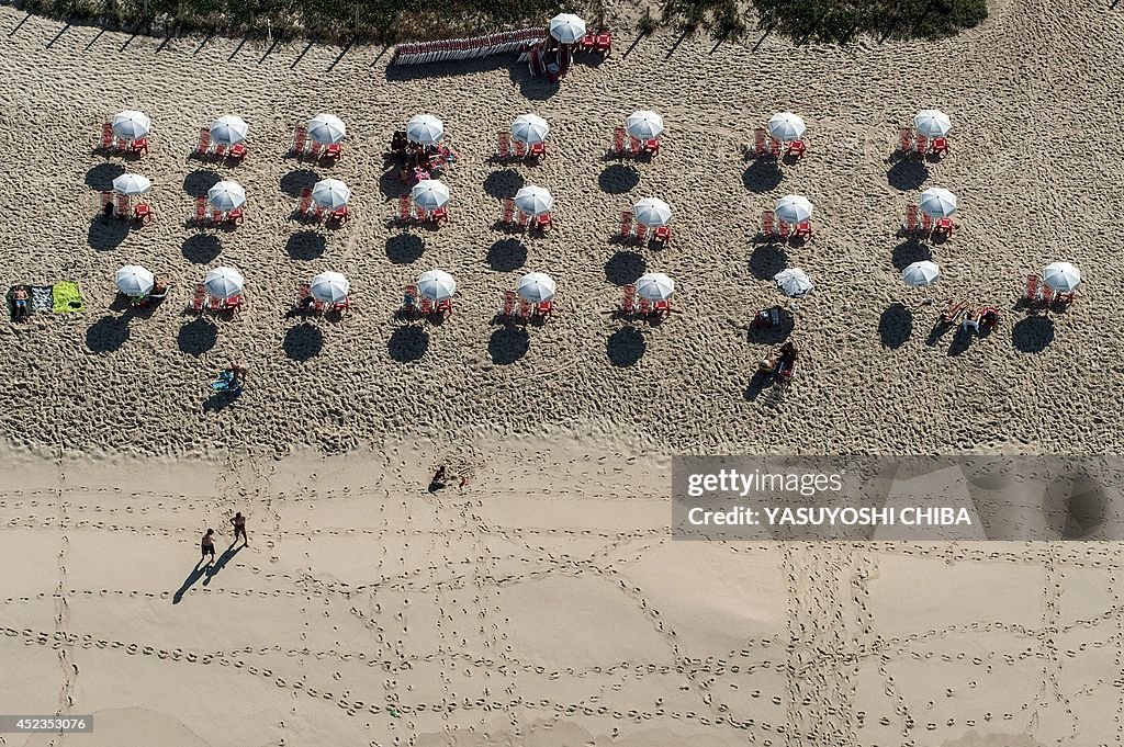 BRAZIL-RIO-BARRA DA TIJUCA-BEACH