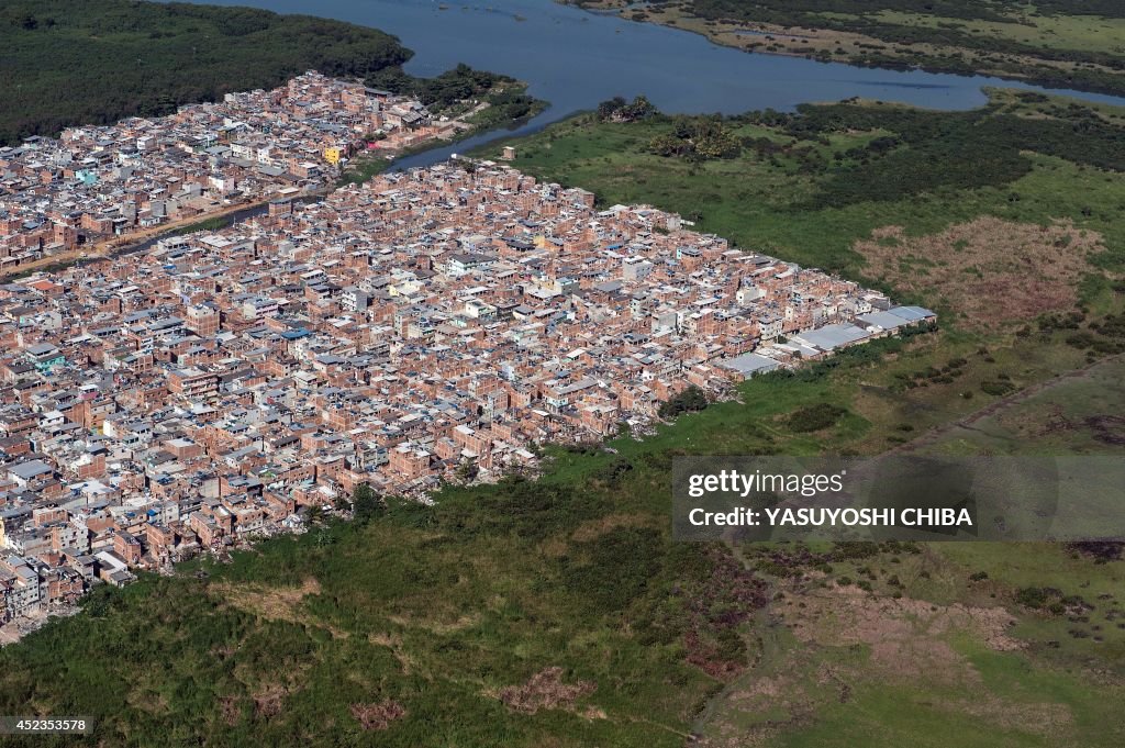 BRAZIL-RIO-SHANTYTOWN-RIO DAS PEDRAS