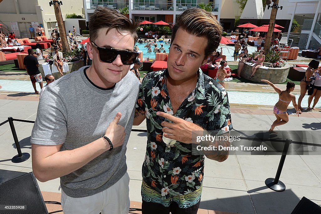 Jesse McCartney Performs At Ditch Fridays at Palms Casino Resort in Las Vegas