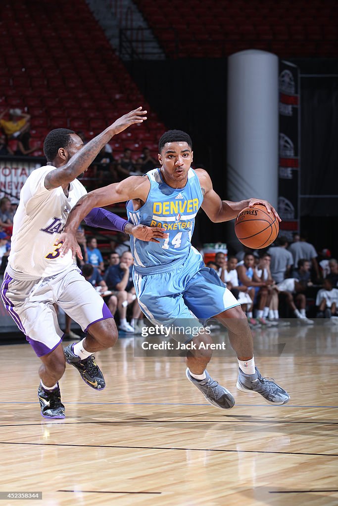 Denver Nuggets v Los Angeles Lakers