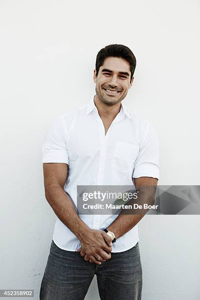 Actor D.J. Cotrona poses for a portrait at the Summer TCA Portrait Session 2014 promoting 'From Dusk Til Dawn' on the El Ray network on July 10, 2014...