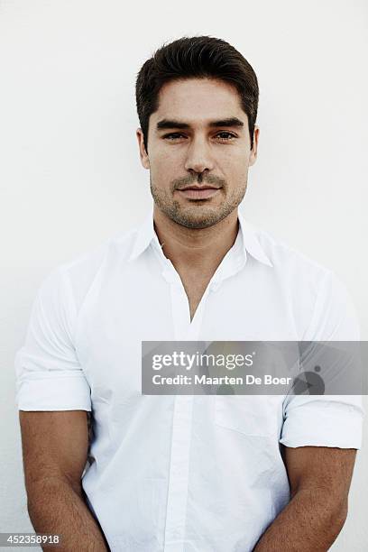 Actor D.J. Cotrona poses for a portrait at the Summer TCA Portrait Session 2014 promoting 'From Dusk Til Dawn' on the El Ray network on July 10, 2014...