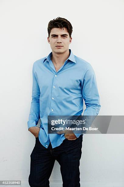 Actor Zane Holtz from the El Ray television show 'From Dusk Till Dawn' poses for a portrait at the Summer TCA Portrait Session 2014 on July 10, 2014...