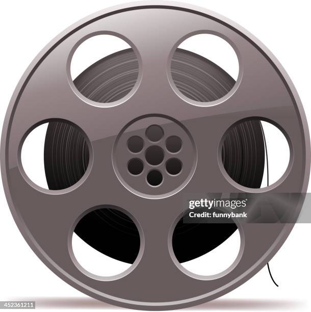 film reel - camera film roll stock illustrations