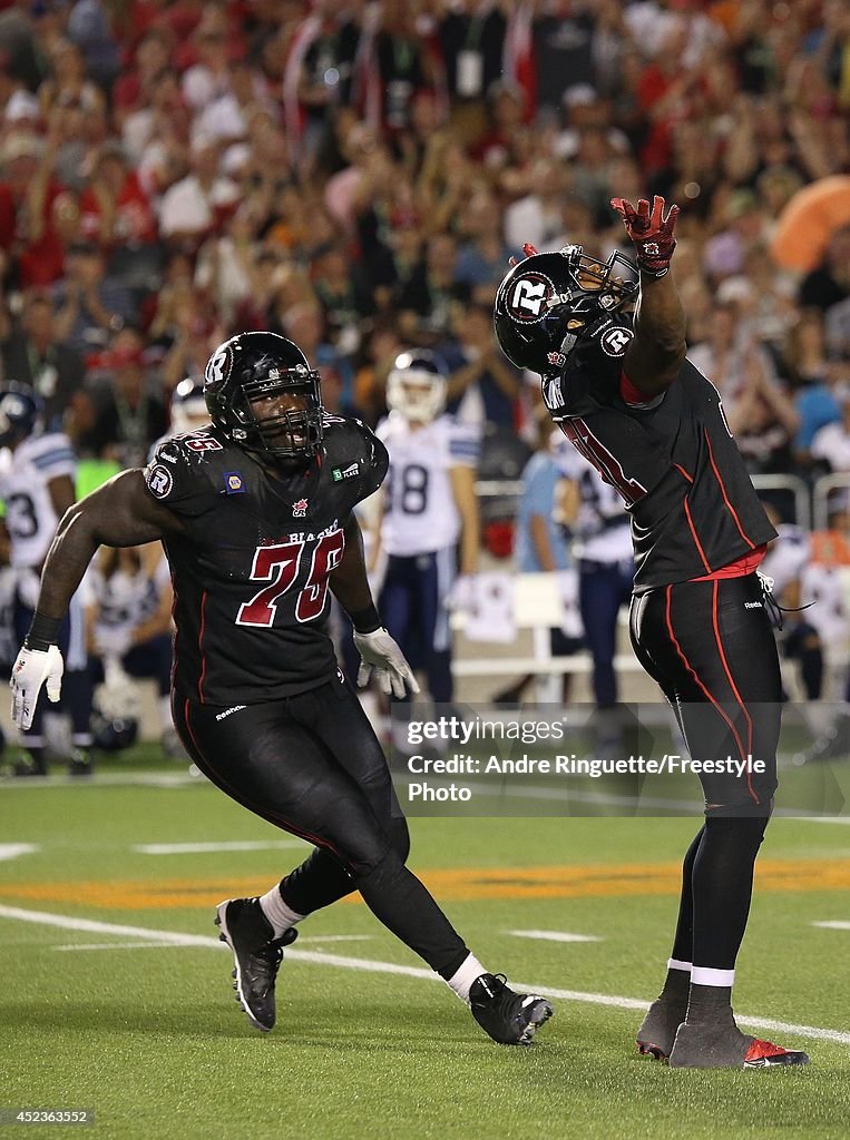 Toronto Argonauts v Ottawa RedBlacks