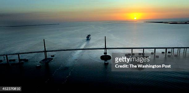February 17: Sunset on the Tampa Bay along I-275 and the Sunshine Skyway Bridge... The longest serving Republican Congressman in the House of...