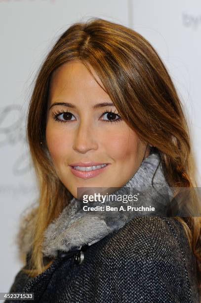 Rachel Stevens attends the Mothercare VIP Christmas party at the newly refurbished Oxford Street Store at Mothercare Oxford Street on November 28,...