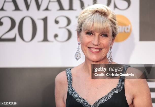 Selina Scott attends the Classic BRIT Awards 2013 at Royal Albert Hall on October 2, 2013 in London, England.
