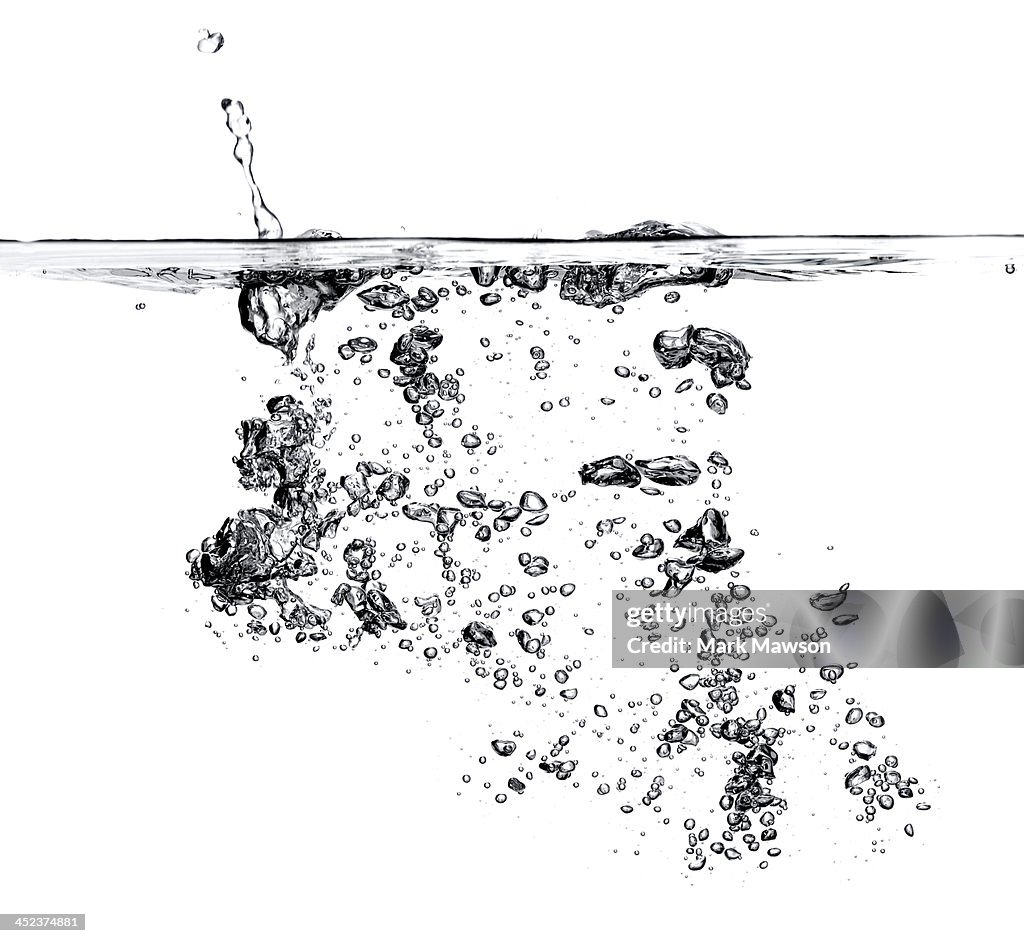 Bubbles in water