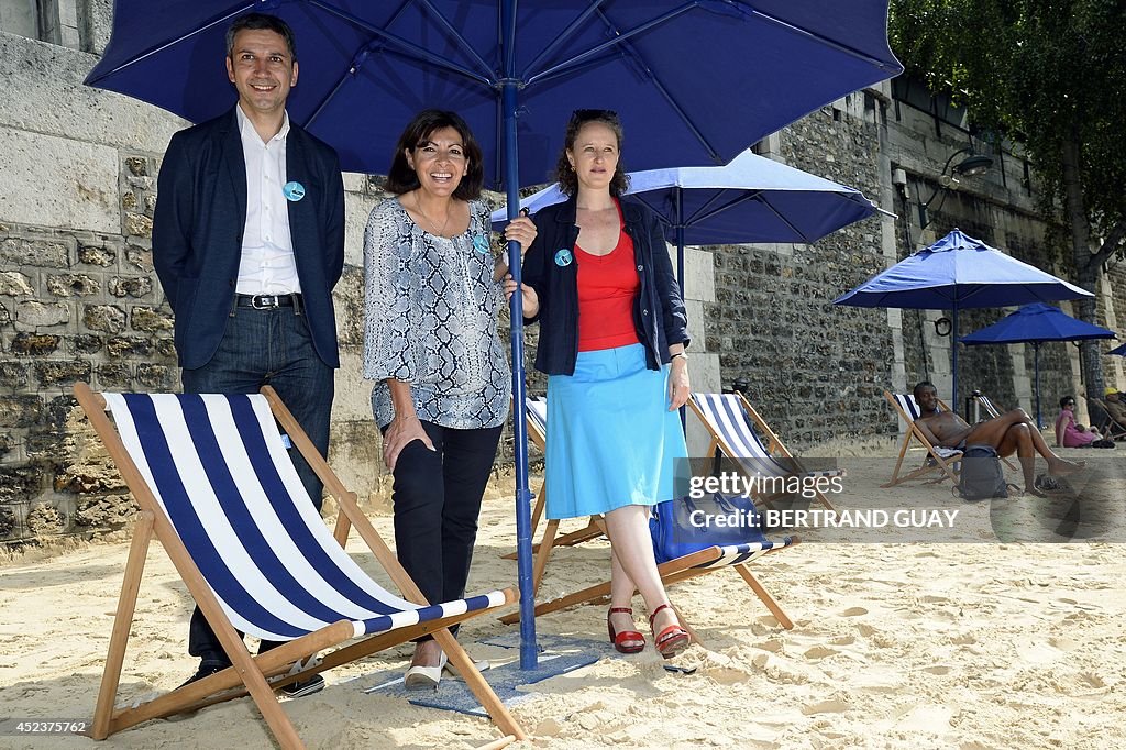 FRANCE-POLITICS-LEISURE-PARIS-PLAGES