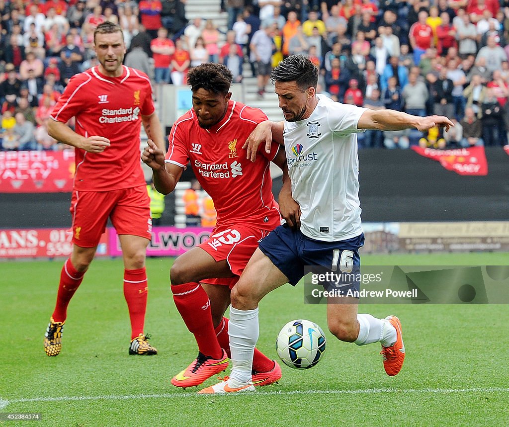 Preston North End v Liverpool - Pre Season Friendly