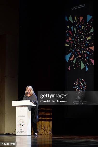 Ludmila Cvikova attends the "side by side" premiere during Day 3 of Ajyal Youth Film Festival on November 28, 2013 in Doha, Qatar.