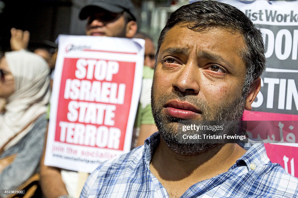 Demonstration By Those Opposing Israel's Actions In Gaza