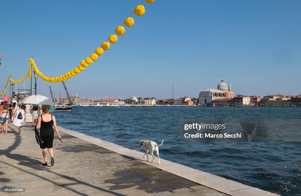 Redentore Festival Celebration In Venice