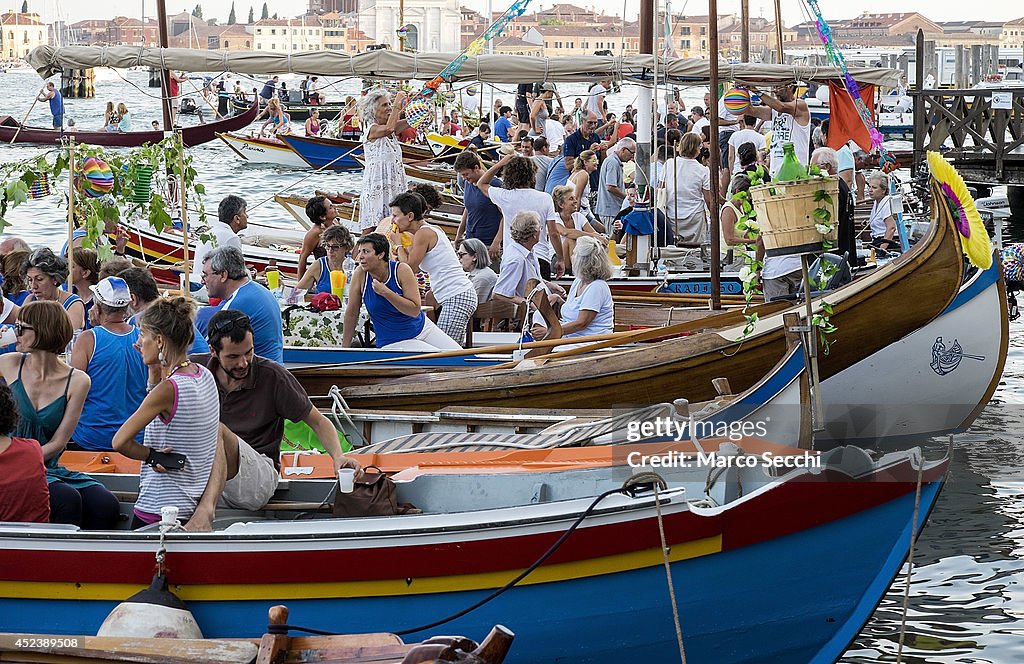 Redentore Festival Celebration In Venice