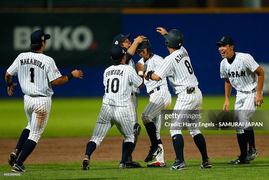 Japan v Netherlands: Semi Final - Haarlem Baseball Week Day 9