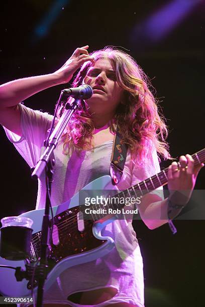 Bethany Cosentino of Best Coast performs at the Pemberton Music Festival on July 18, 2014 in Pemberton, Canada.