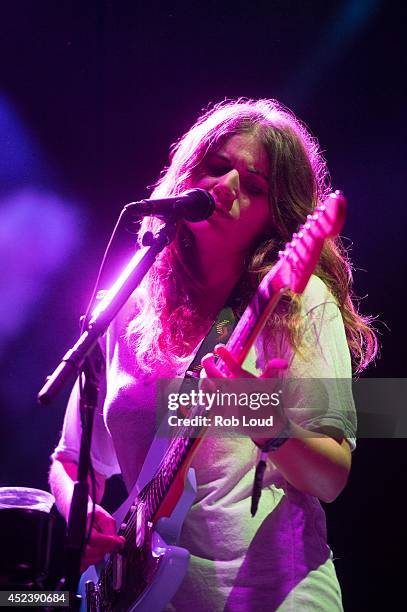 Bethany Cosentino of Best Coast performs at the Pemberton Music Festival on July 18, 2014 in Pemberton, Canada.