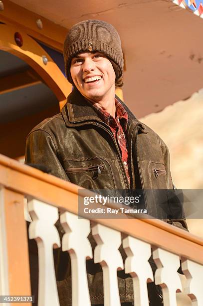 Personality John Luke Robertson attends the 87th Annual Macy's Thanksgiving Day Parade on November 28, 2013 in New York City.