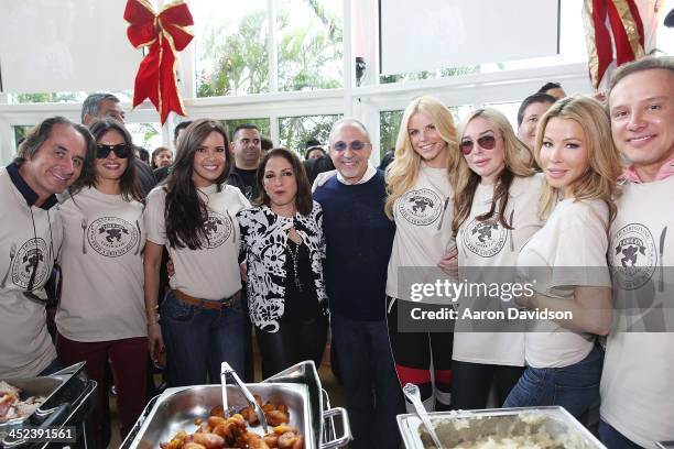 Frederic Marq, Adriana de Moura, Karent Sierra, Gloria Estefan, Emilio Estefan, Alexia Echevarria, Marysol Patton, Lisa Hochstein and Lenny Hochstein...